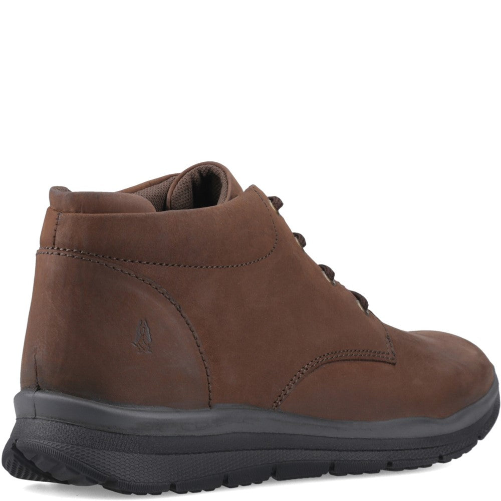 Mens Boots Dark Brown Hush Puppies Finton Boot