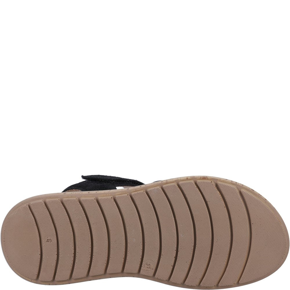 Sandal Ladies Summer Black Hush Puppies Skye Sandal