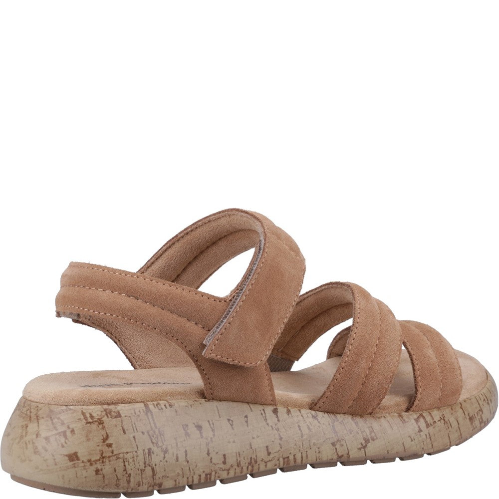 Sandal Ladies Summer Tan Hush Puppies Skye Sandal