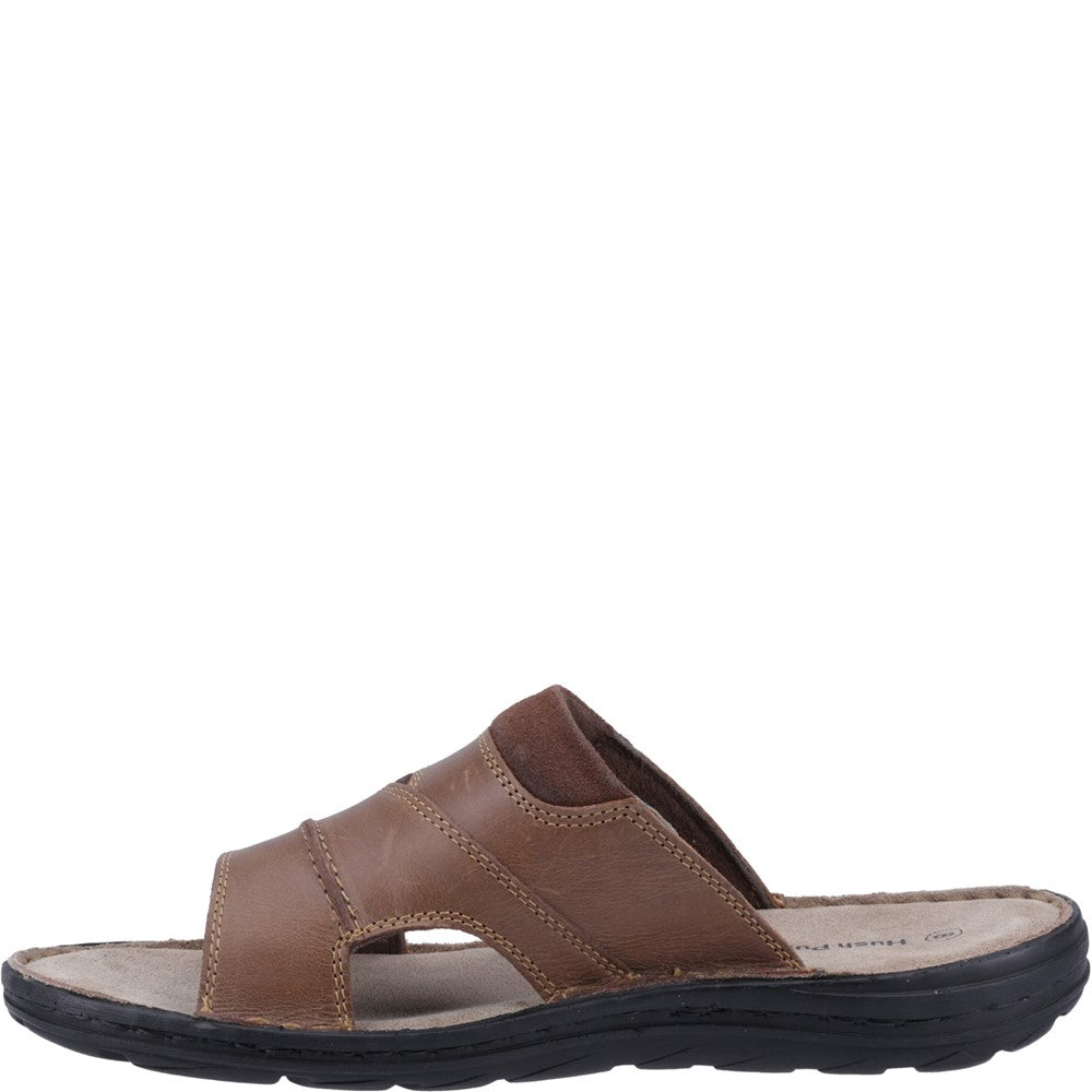 Sandal Mens Summer Tan Hush Puppies Archer Mule Sandal
