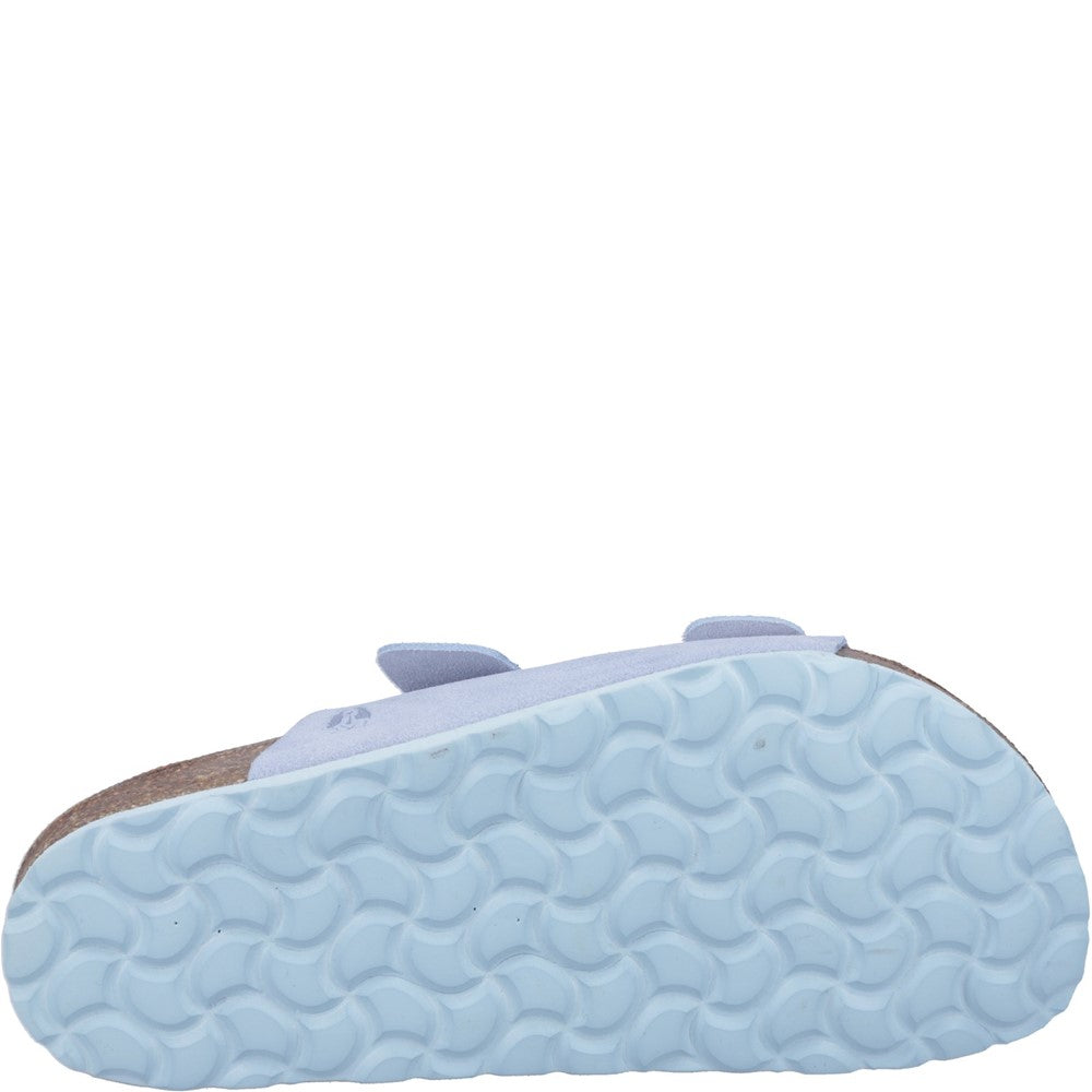 Sandal Ladies Summer Blue Hush Puppies Blaire Mule Sandal