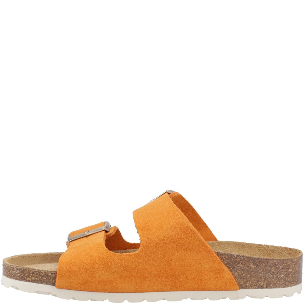 Sandal Ladies Summer Orange Hush Puppies Blaire Mule Sandal