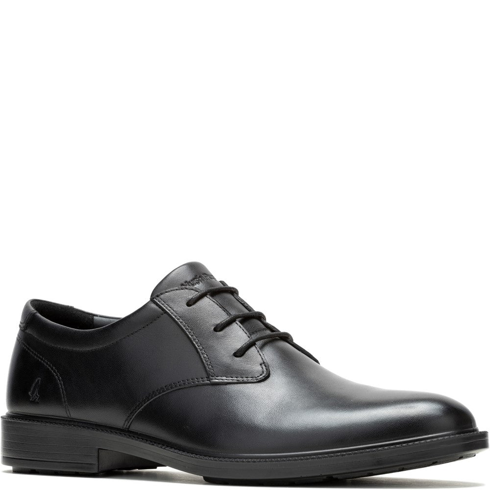 Mens Formal Lace Up Shoes Black Hush Puppies Banker Shoe