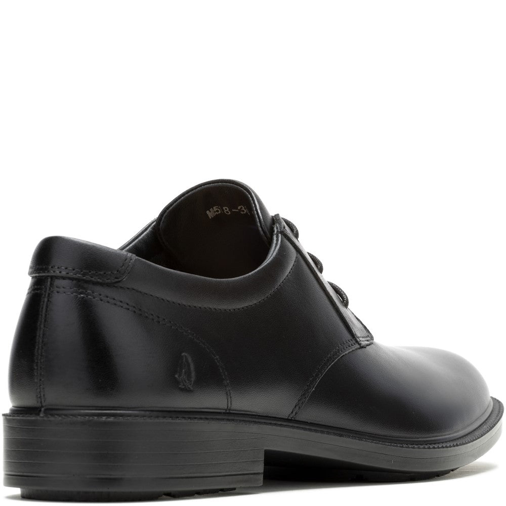 Mens Formal Lace Up Shoes Black Hush Puppies Banker Shoe