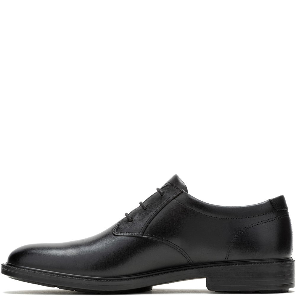 Mens Formal Lace Up Shoes Black Hush Puppies Banker Shoe