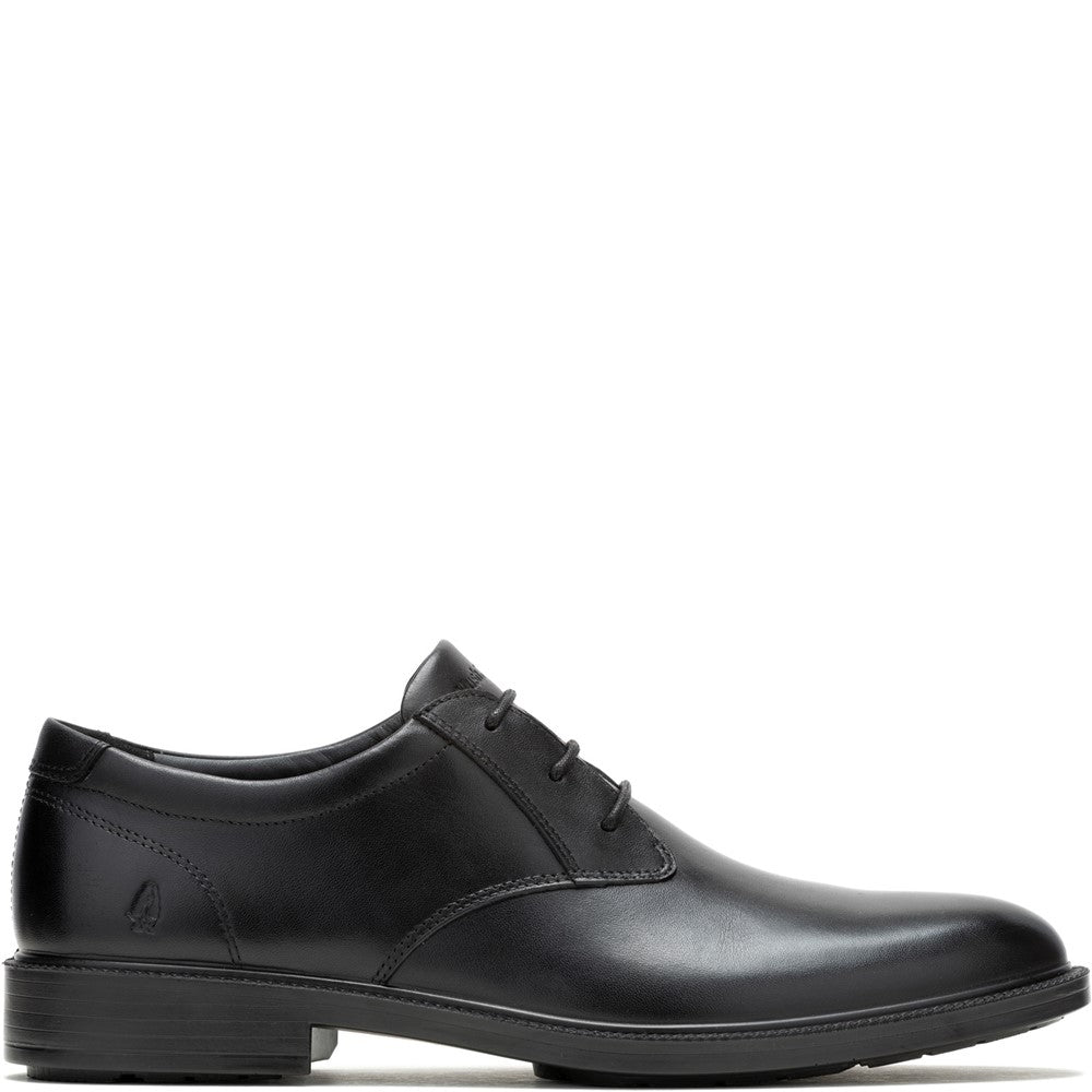 Mens Formal Lace Up Shoes Black Hush Puppies Banker Shoe