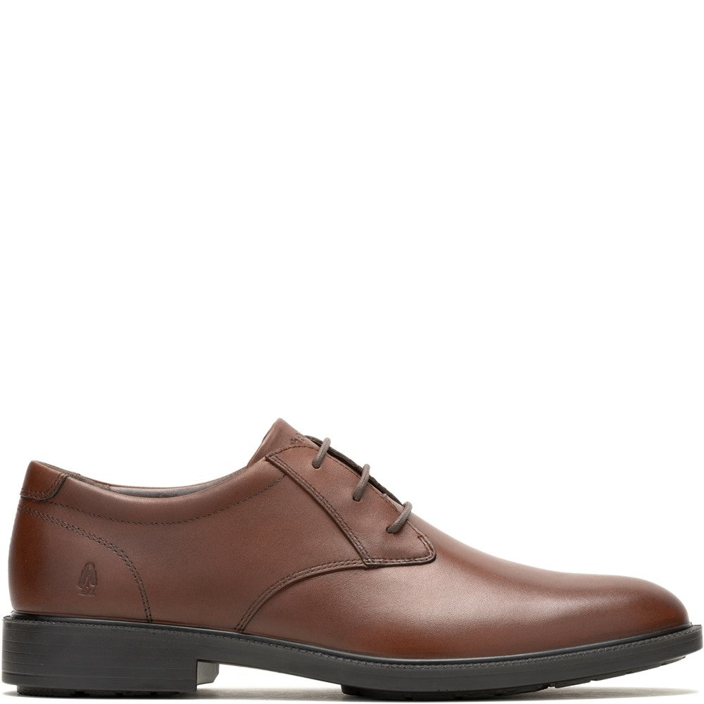 Mens Formal Lace Up Shoes Brown Hush Puppies Banker Shoe