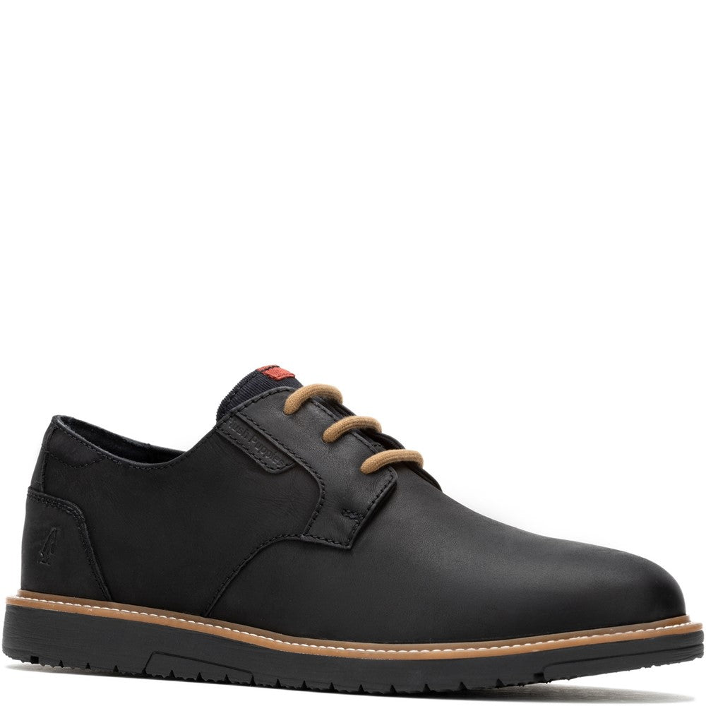 Lace Mens Summer Black Hush Puppies Jenson Oxford