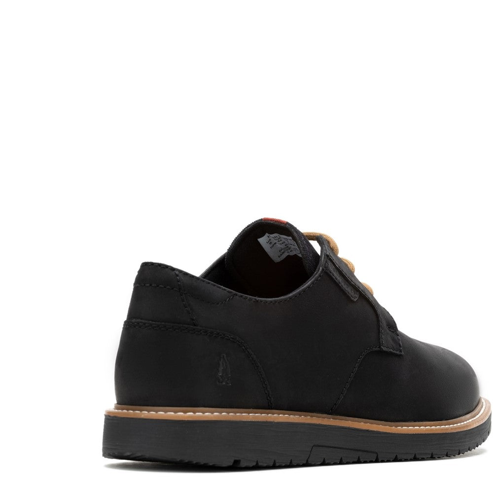 Lace Mens Summer Black Hush Puppies Jenson Oxford