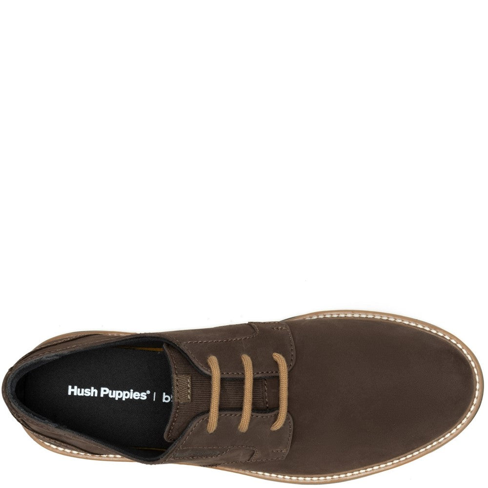 Lace Mens Summer Brown Hush Puppies Jenson Oxford