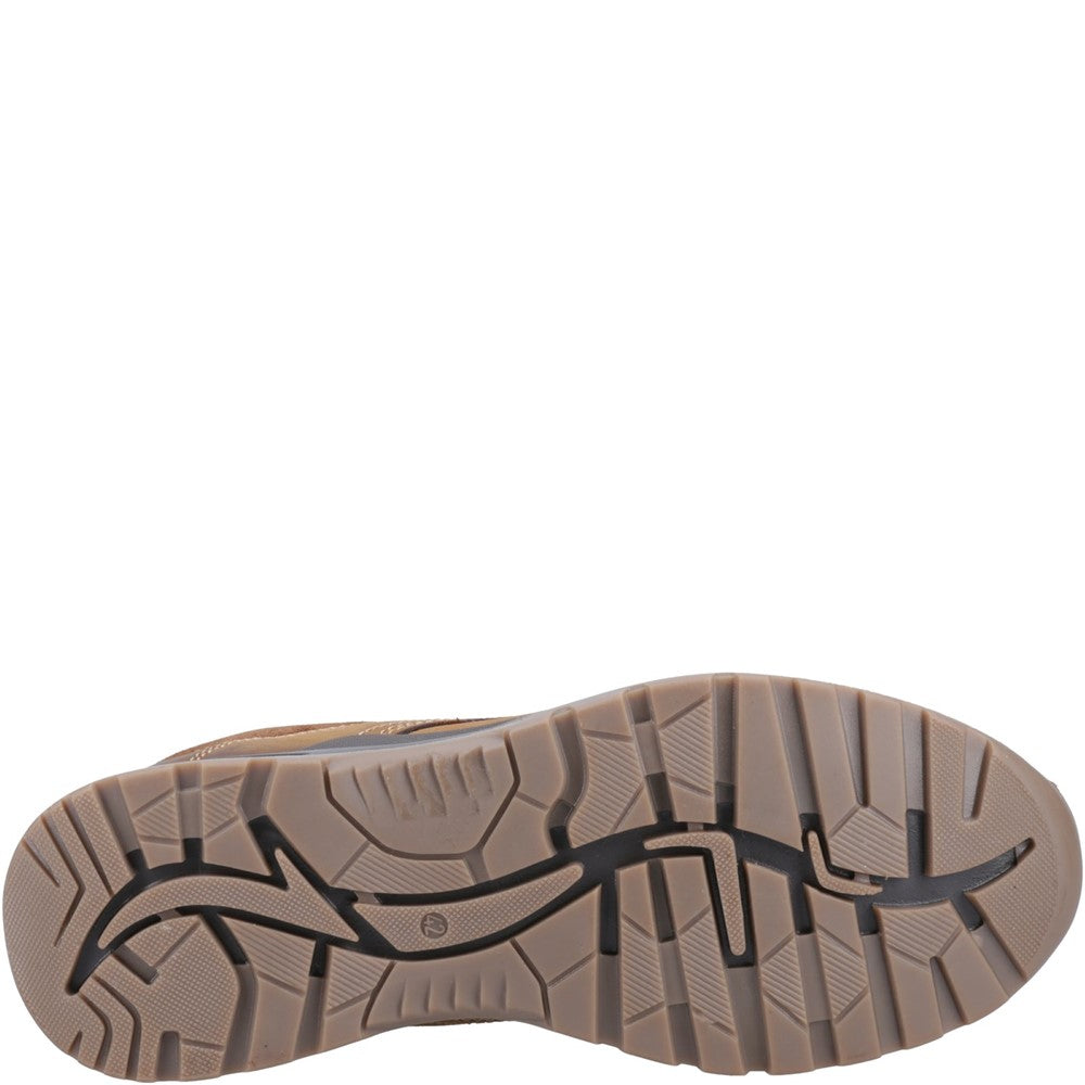 Lace Mens Summer Tan Hush Puppies Percy Lace Up Shoe