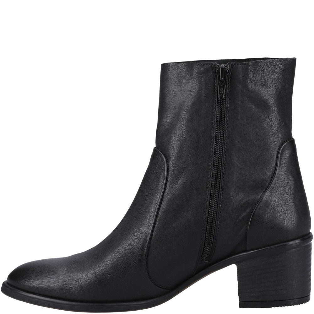 Ladies Ankle Boots Black Hush Puppies Winona Ankle Boots