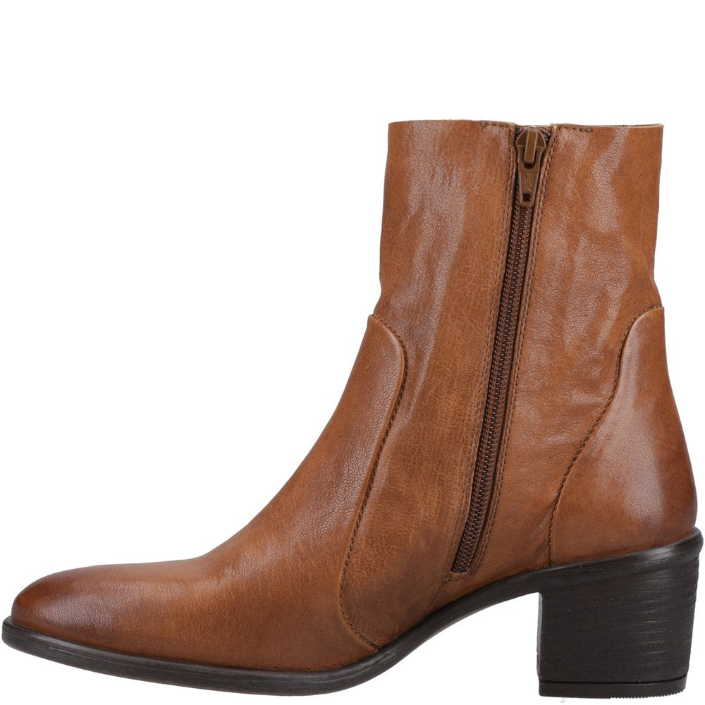 Ladies Ankle Boots Tan Hush Puppies Winona Ankle Boots