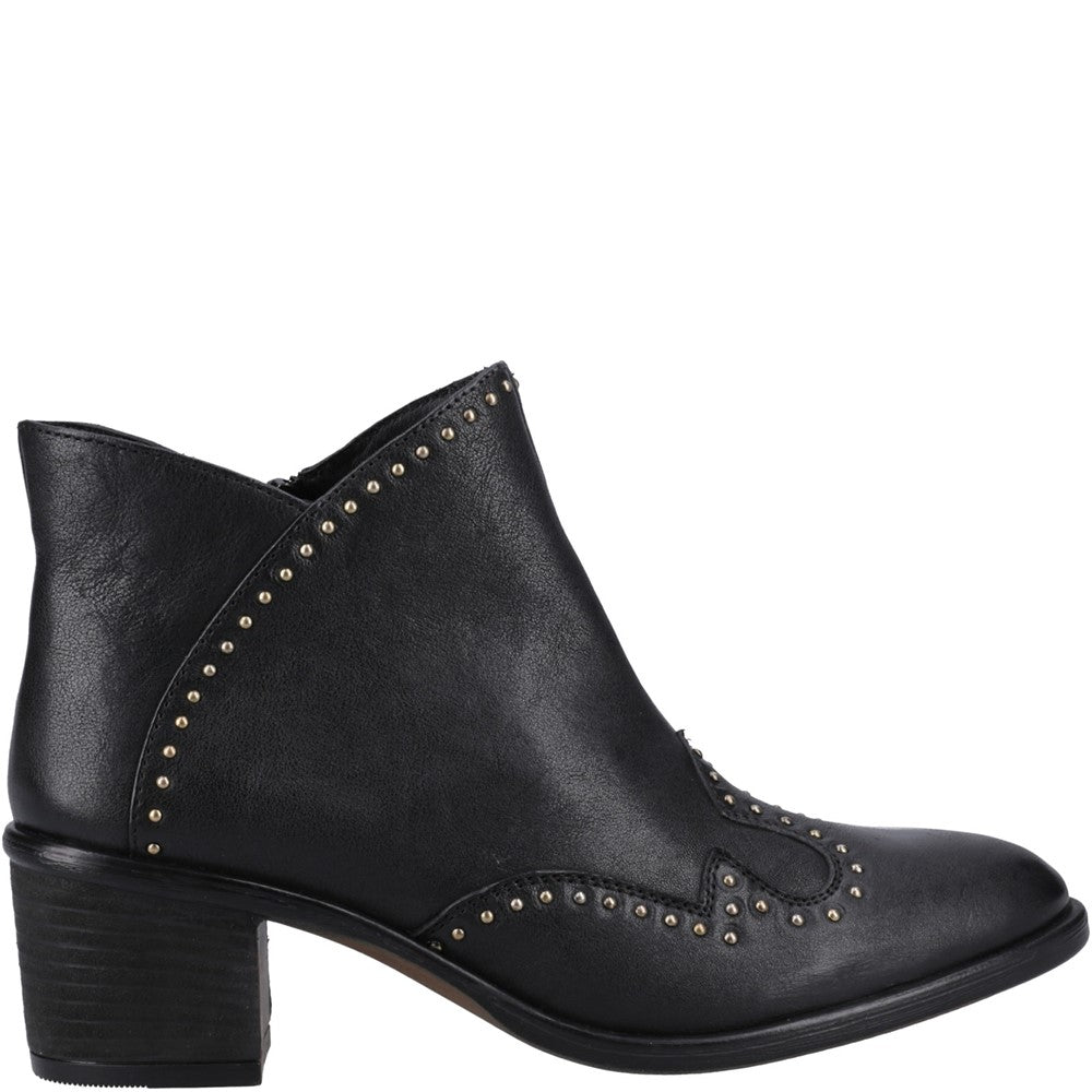 Ladies Ankle Boots Black Hush Puppies Waverly Ankle Boots