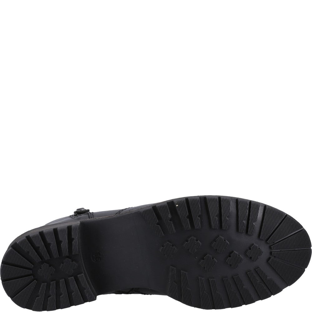 Ladies Ankle Boots Black Hush Puppies Pippa Ankle Boots