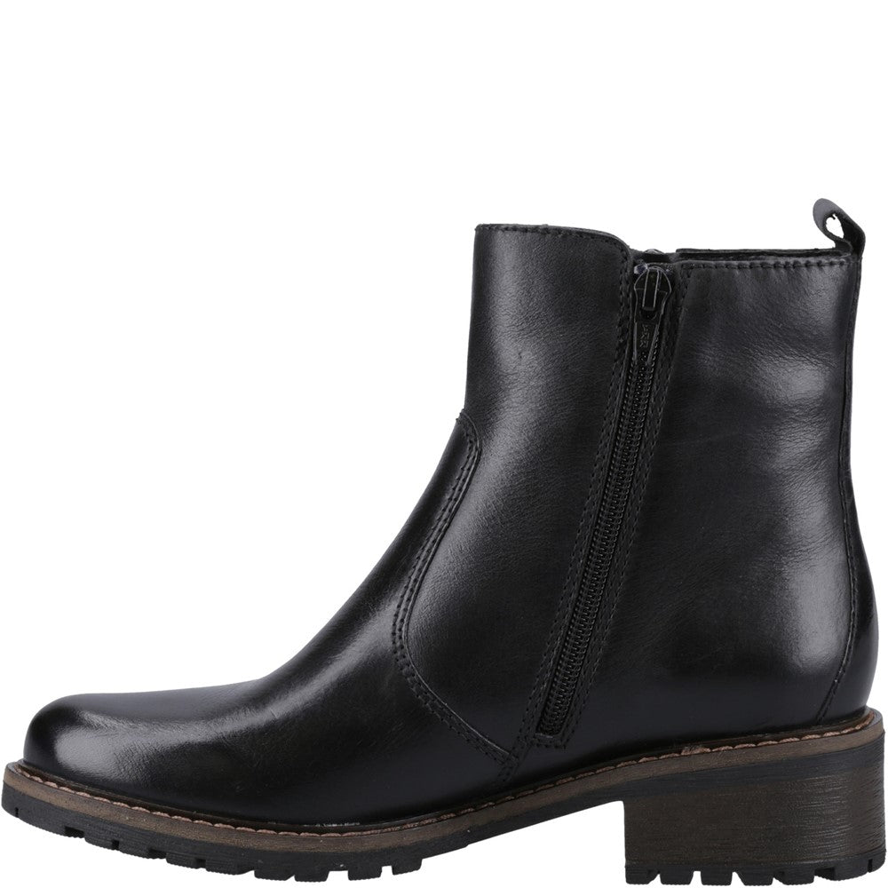 Ladies Ankle Boots Black Hush Puppies Pippa Ankle Boots