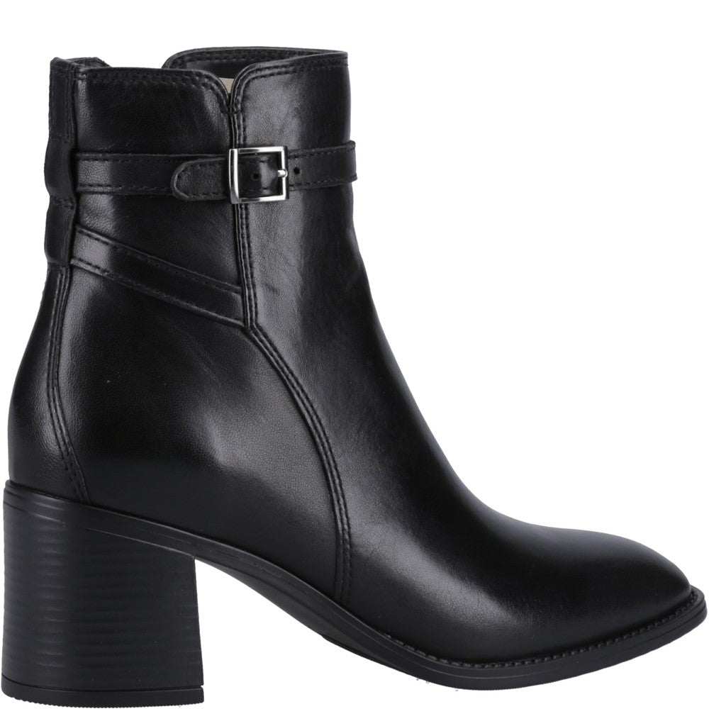 Ladies Ankle Boots Black Hush Puppies Caitlyn Ankle Boots
