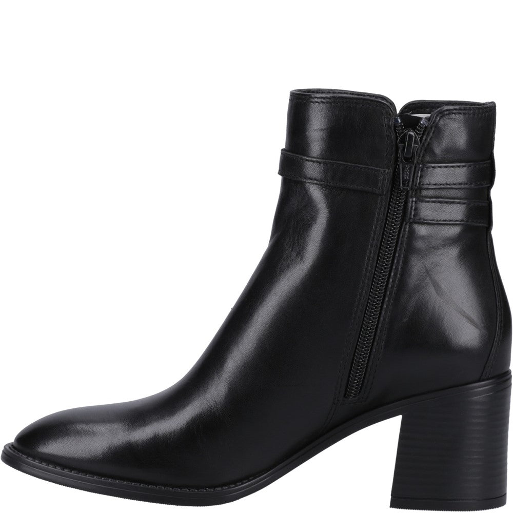 Ladies Ankle Boots Black Hush Puppies Caitlyn Ankle Boots