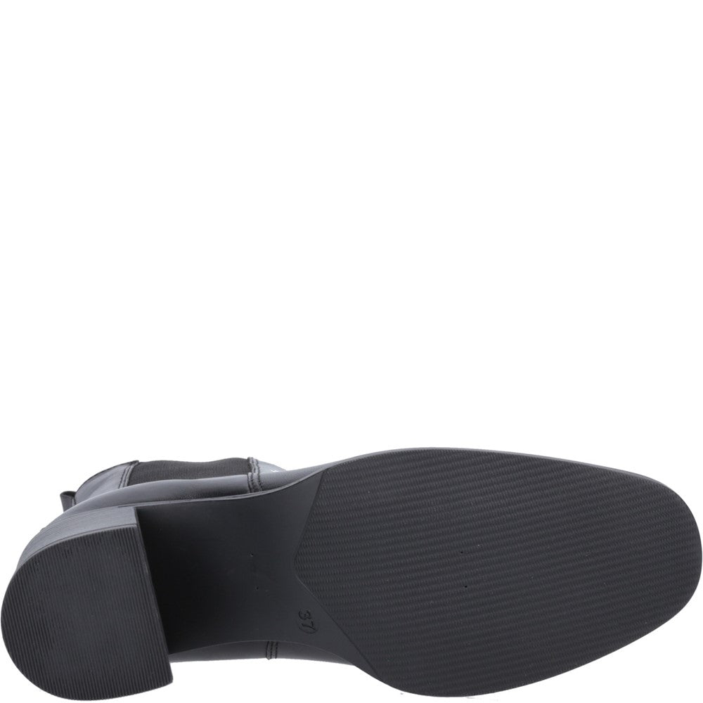 Ladies Ankle Boots Black Hush Puppies Caroline Ankle Boots