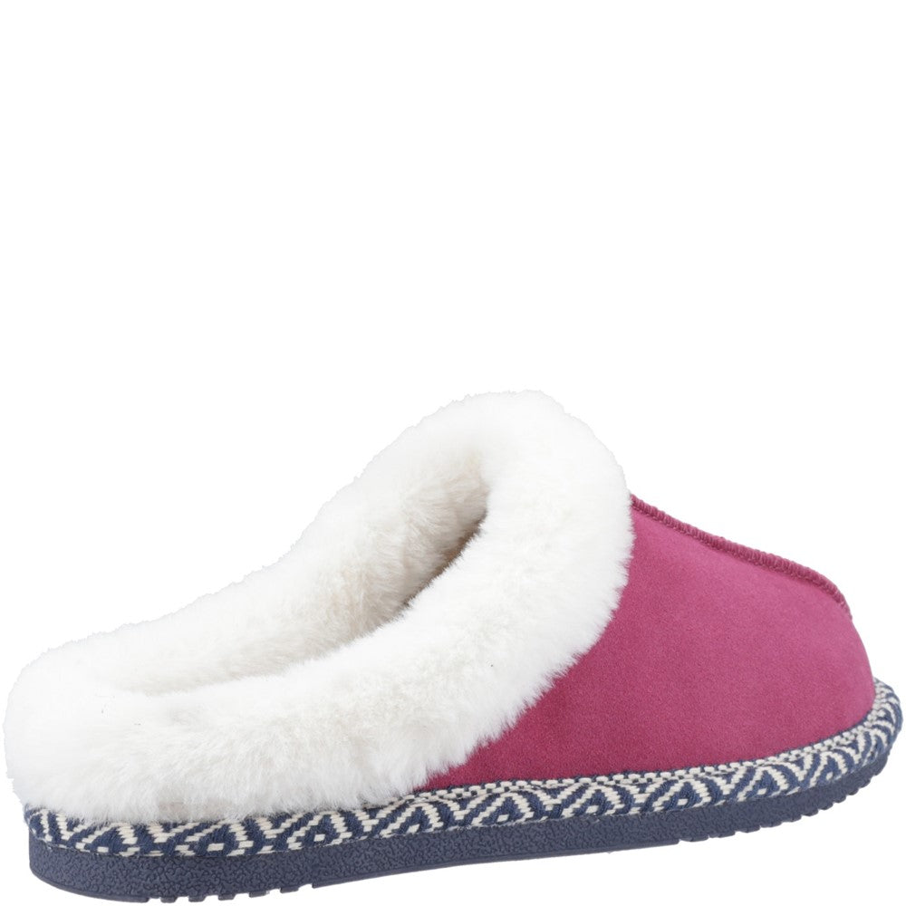 Classic Ladies Slippers Pink Hush Puppies Amara Slippers