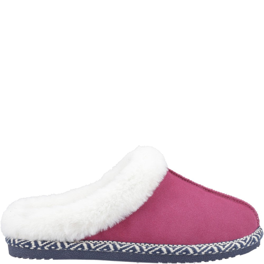 Classic Ladies Slippers Pink Hush Puppies Amara Slippers