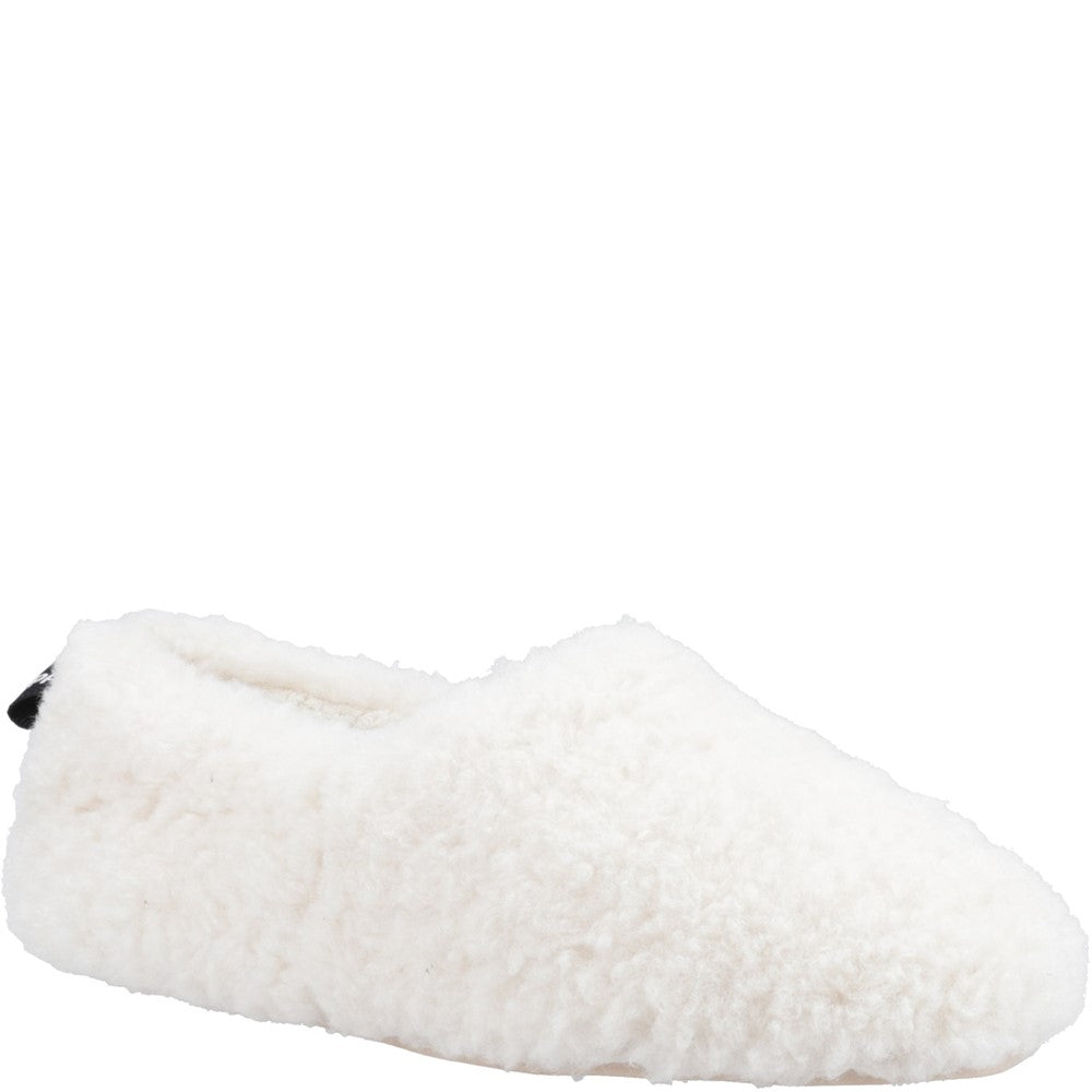 Classic Ladies Slippers Cream Hush Puppies Emily Slippers