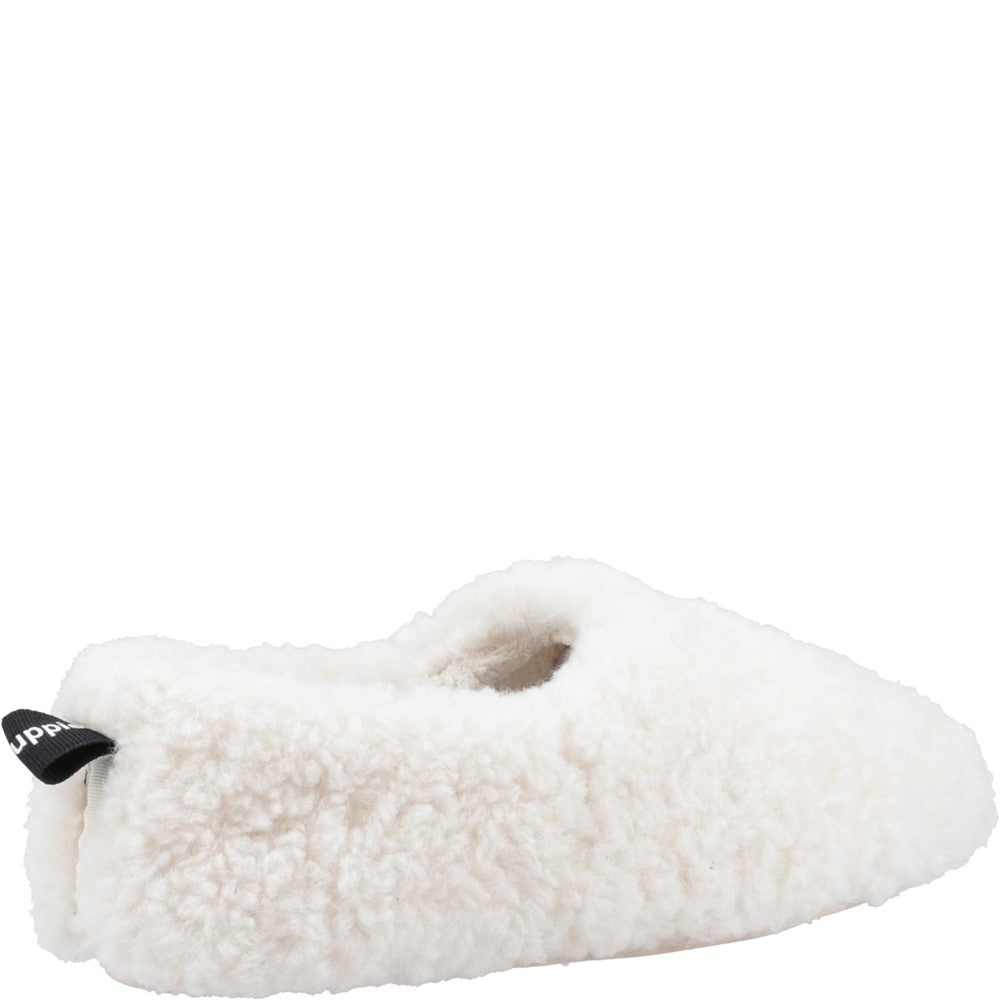 Classic Ladies Slippers Cream Hush Puppies Emily Slippers