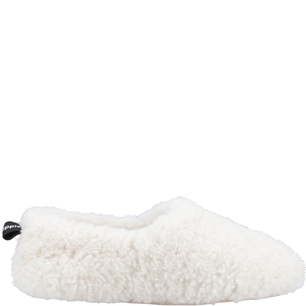Classic Ladies Slippers Cream Hush Puppies Emily Slippers