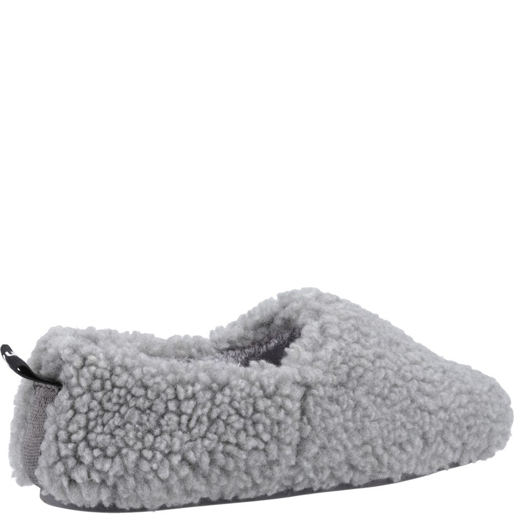 Classic Ladies Slippers Grey Hush Puppies Emily Slippers