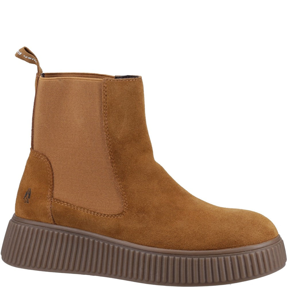 Ladies Ankle Boots Tan Hush Puppies Alana Ankle Boots