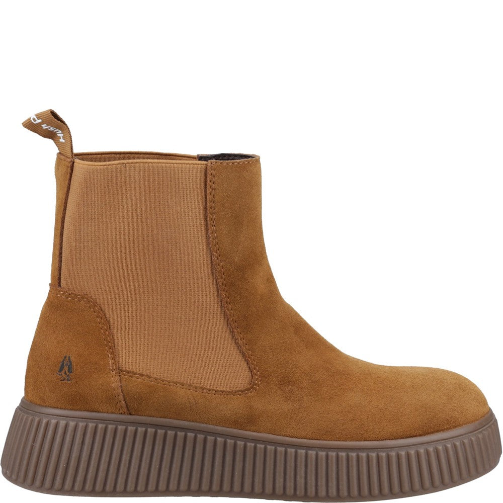 Ladies Ankle Boots Tan Hush Puppies Alana Ankle Boots