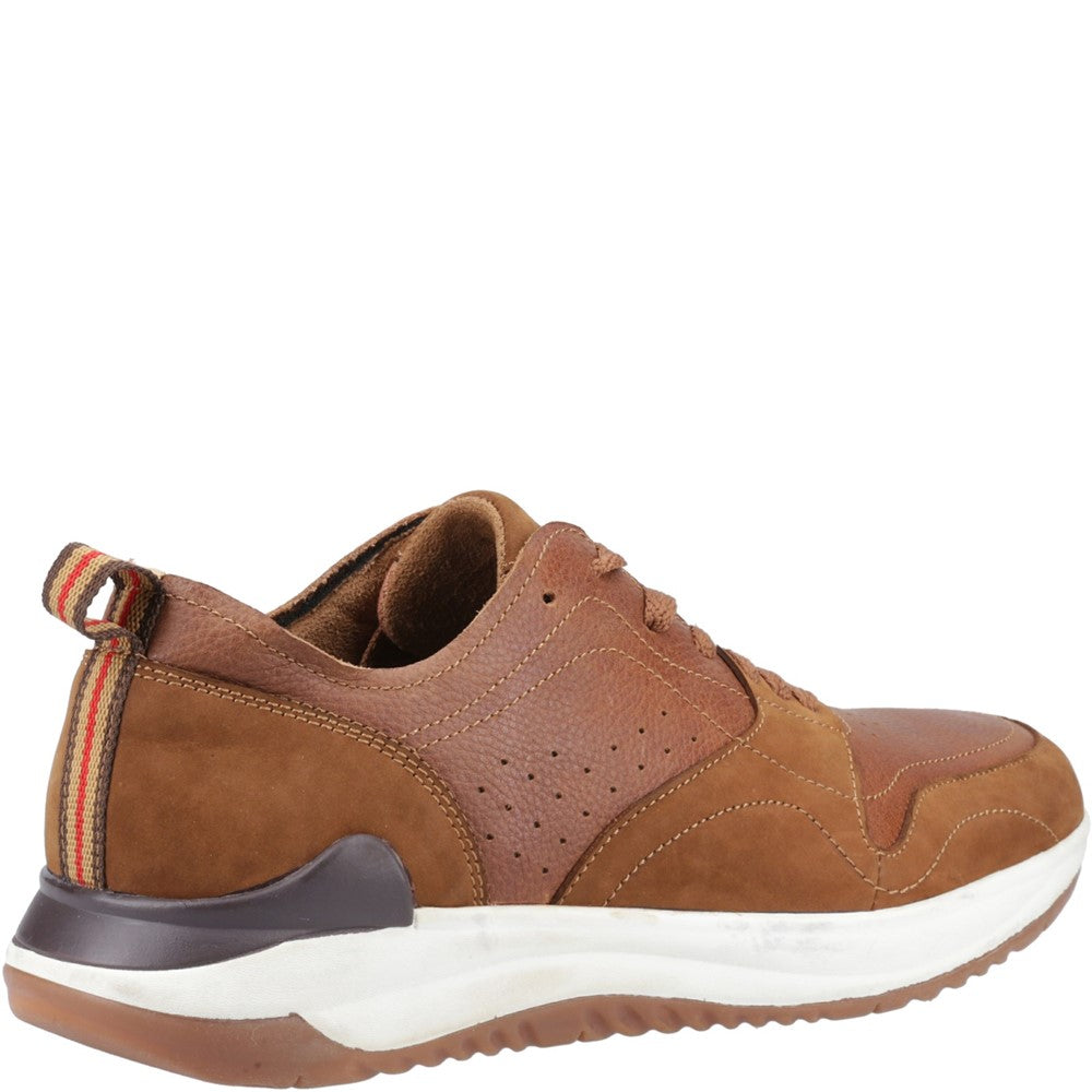 Mens Sports Tan Hush Puppies Fabio Trainers