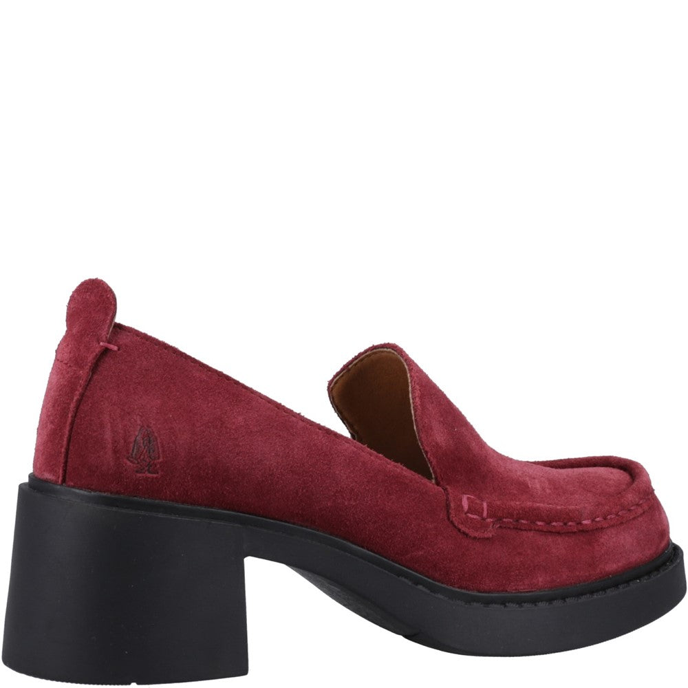 Slip On Ladies Shoes Bordeaux Hush Puppies Adelaide Loafer