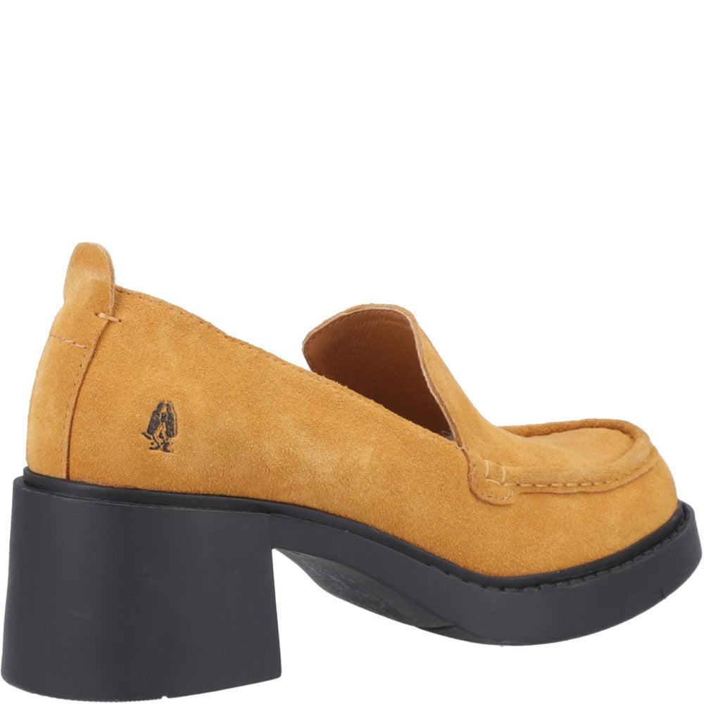 Slip On Ladies Shoes Mustard Hush Puppies Adelaide Loafer