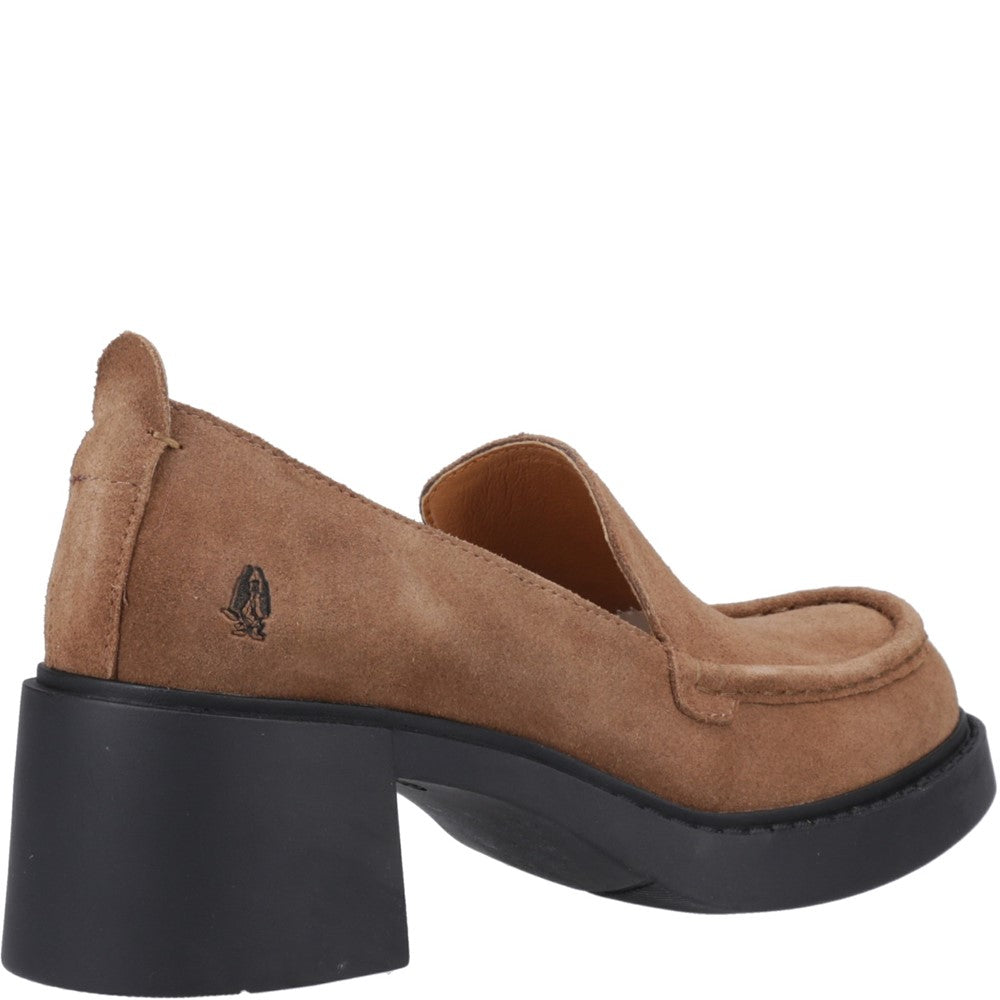 Slip On Ladies Shoes Tan Hush Puppies Adelaide Loafer