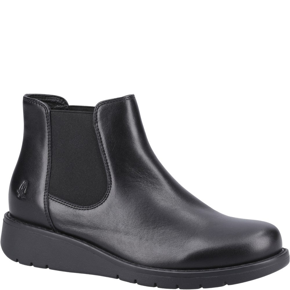Ladies Ankle Boots Black Hush Puppies Leonie Ankle Boots