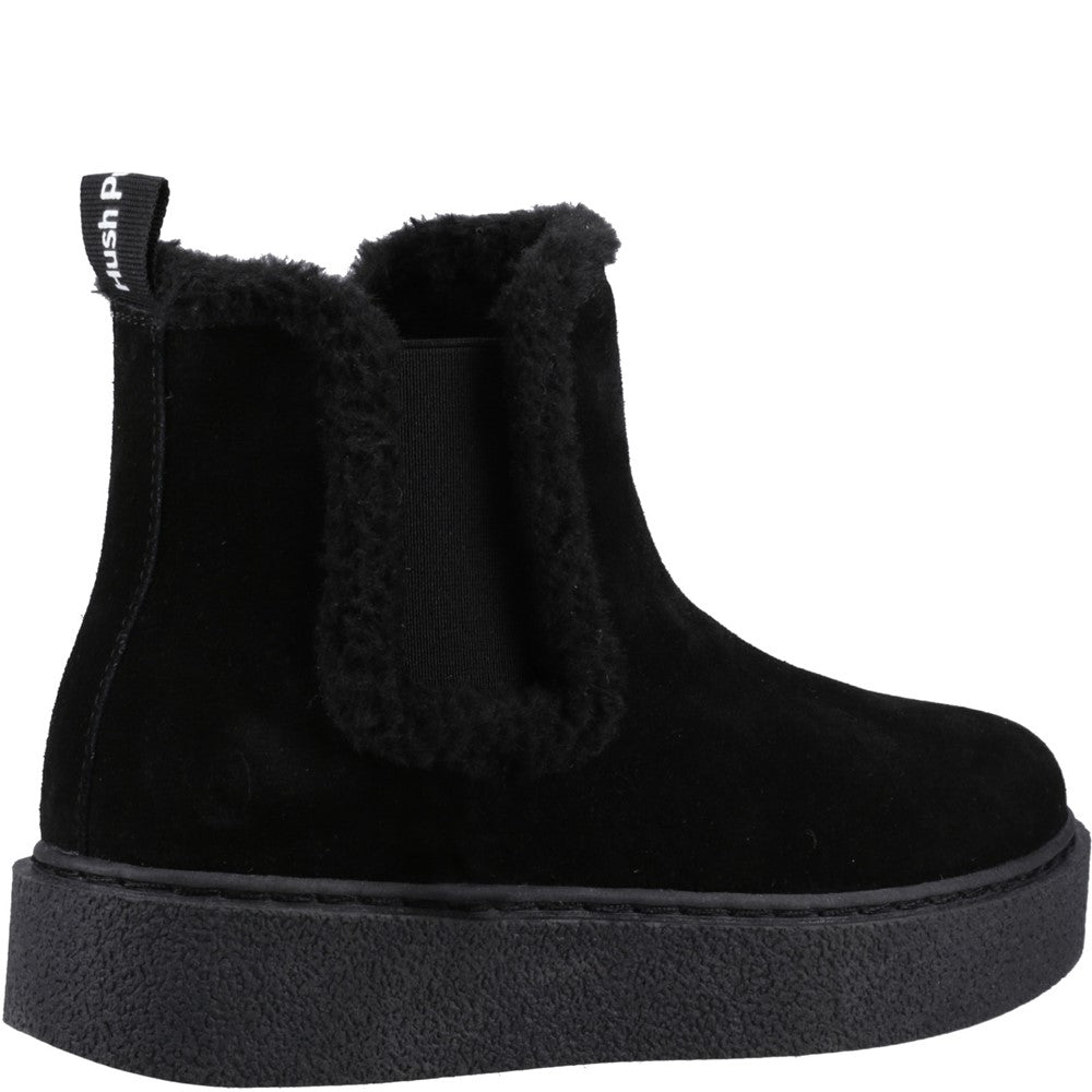 Ladies Ankle Boots Black Hush Puppies Bella Ankle Boots
