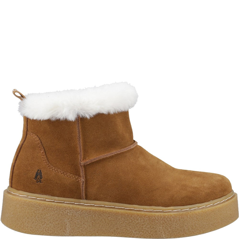 Ladies Ankle Boots Tan Hush Puppies Becca Ankle Boots