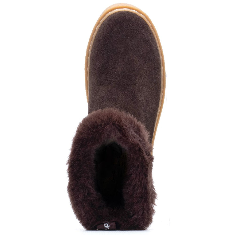Ladies Ankle Boots Chocolate Hush Puppies Becca Ankle Boots