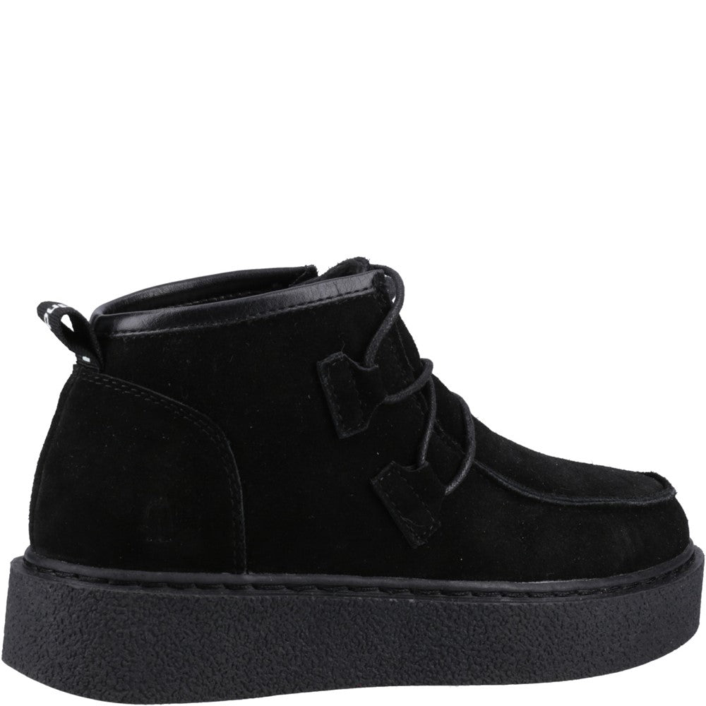 Ladies Ankle Boots Black Hush Puppies Brianna Ankle Boots