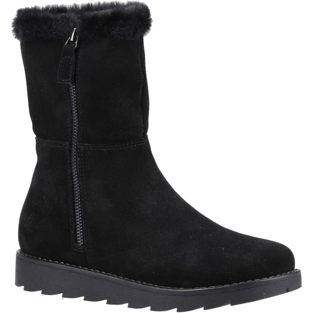 Ladies Ankle Boots Black Hush Puppies Mary Ankle Boots