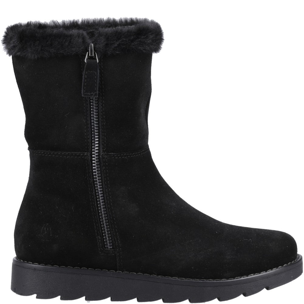 Ladies Ankle Boots Black Hush Puppies Mary Ankle Boots