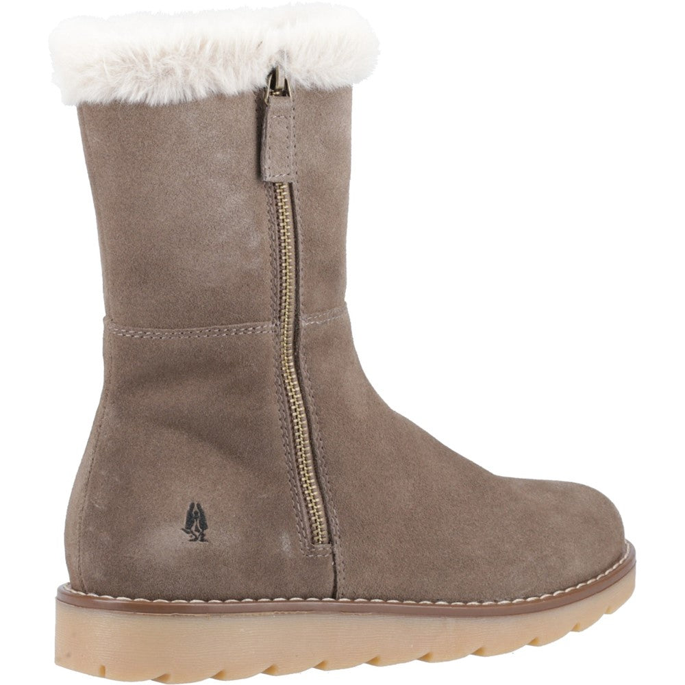 Ladies Ankle Boots Taupe Hush Puppies Mary Ankle Boots