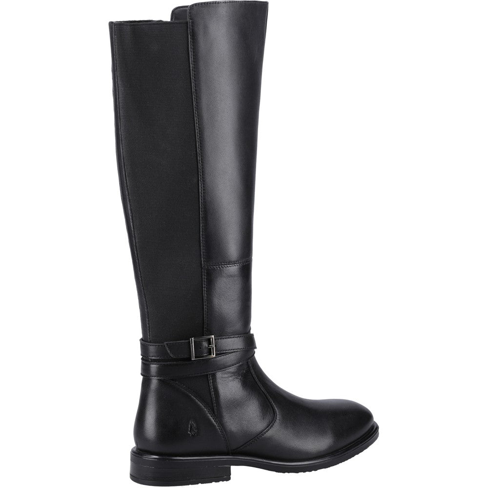 Ladies Long Boots Black Hush Puppies Victoria Long Boots