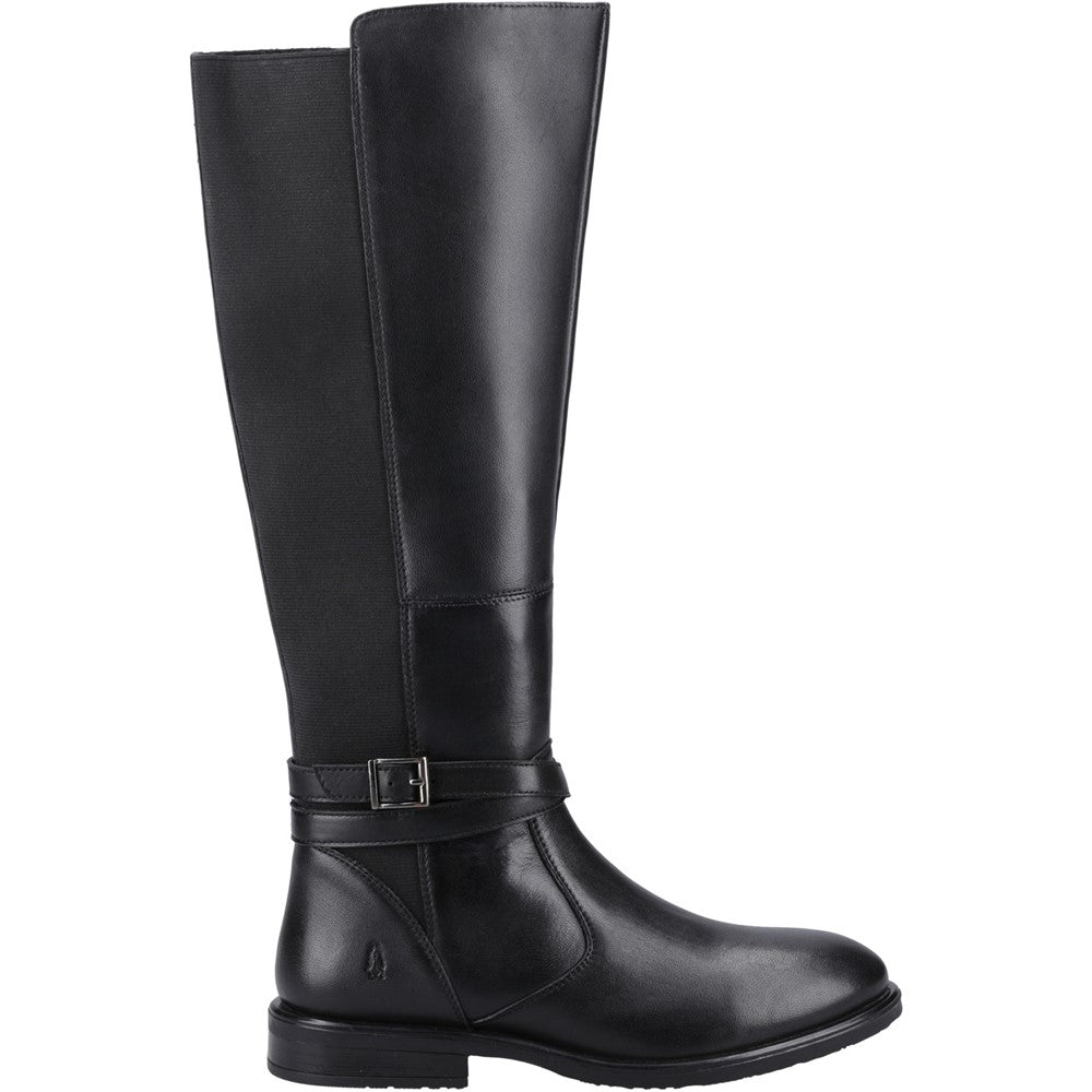 Ladies Long Boots Black Hush Puppies Victoria Long Boots