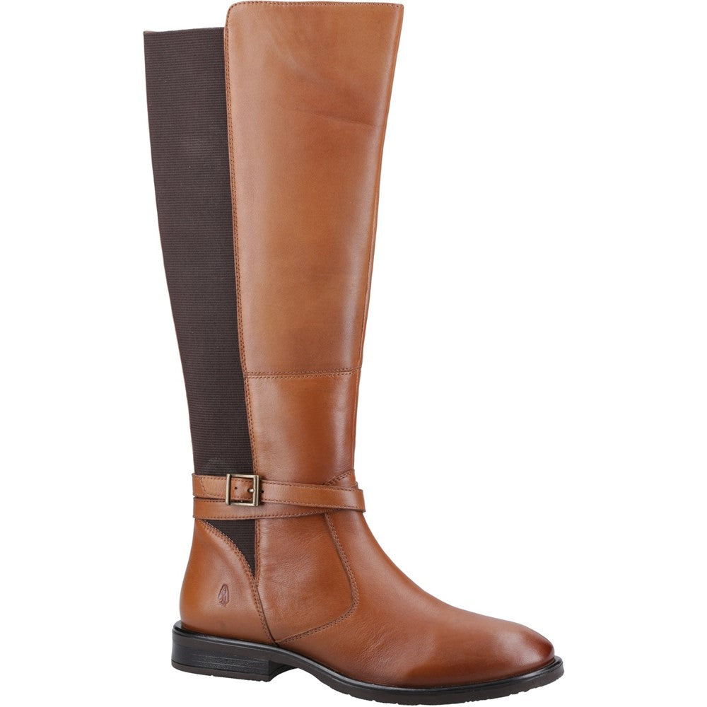 Ladies Long Boots Tan Hush Puppies Victoria Long Boots