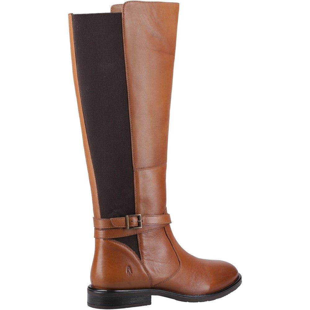 Ladies Long Boots Tan Hush Puppies Victoria Long Boots