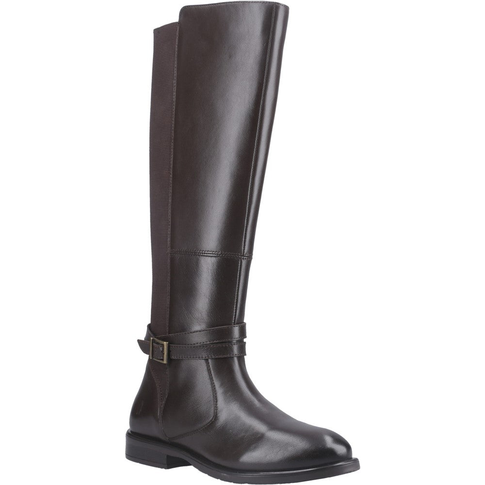 Ladies Long Boots Brown Hush Puppies Victoria Long Boots