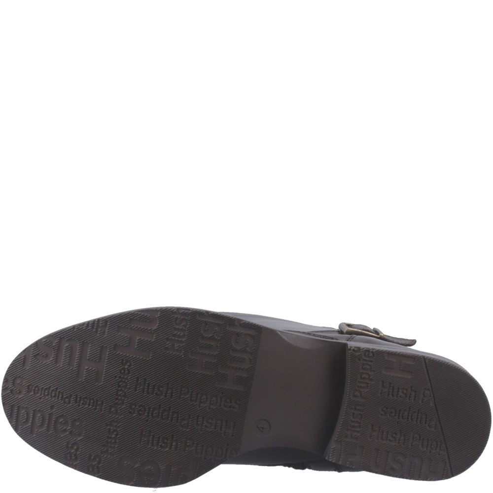 Ladies Long Boots Brown Hush Puppies Victoria Long Boots