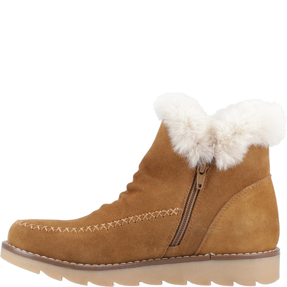 Ladies Mid Boot Tan Hush Puppies Moira Mid Boot